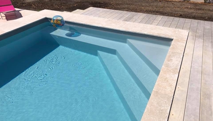 Photo d'une piscine caron